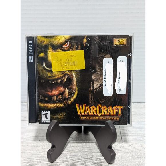 Warcraft Battle Chest PC Games Frozen Throne & Reign of Chaos Blizzard CD Rom - Picture 1 of 3